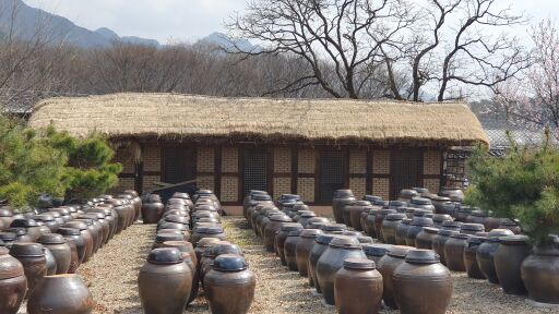 보은 우당고택. 장독대