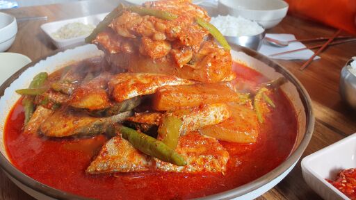 제주도 성산 현지 갈치조림 맛집. 만나식당