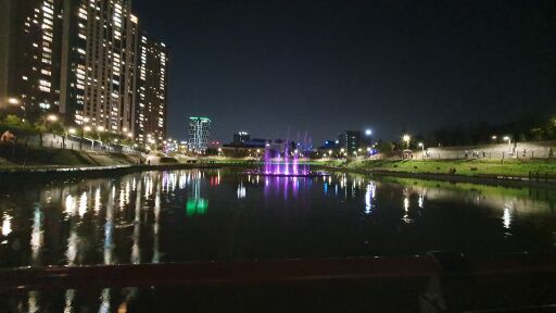 광명시 일직동 새빛공원 야경