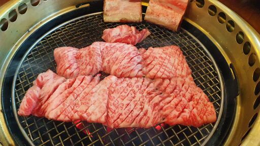 소고기 생갈비 구이