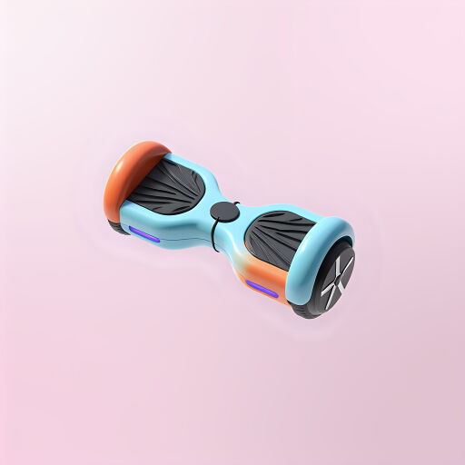 호버보드 3D 아이콘