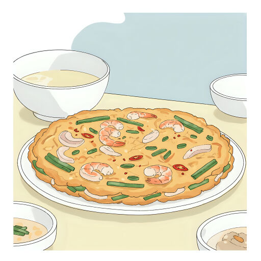 한식 해물파전