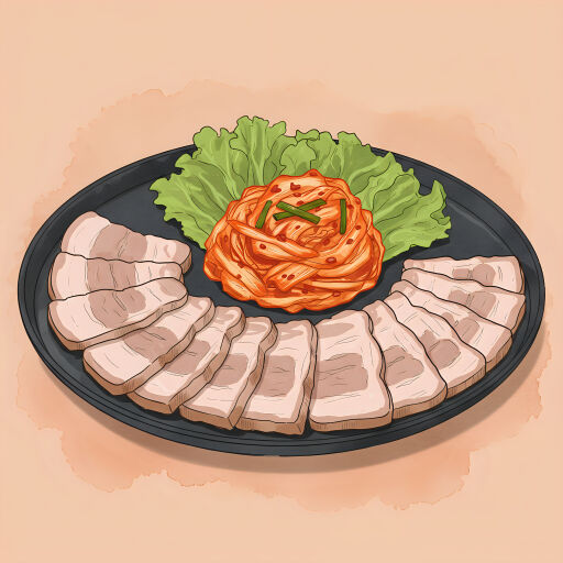 한식 보쌈