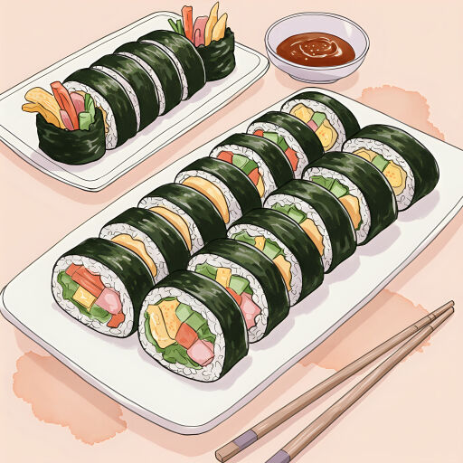 한식 김밥