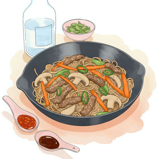 한식 잡채