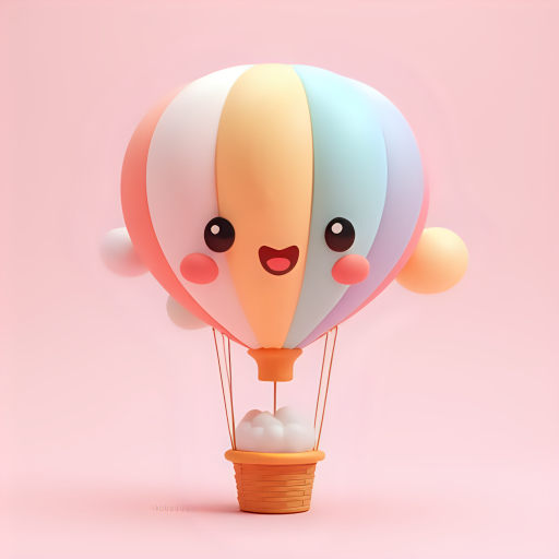 귀여운 열기구