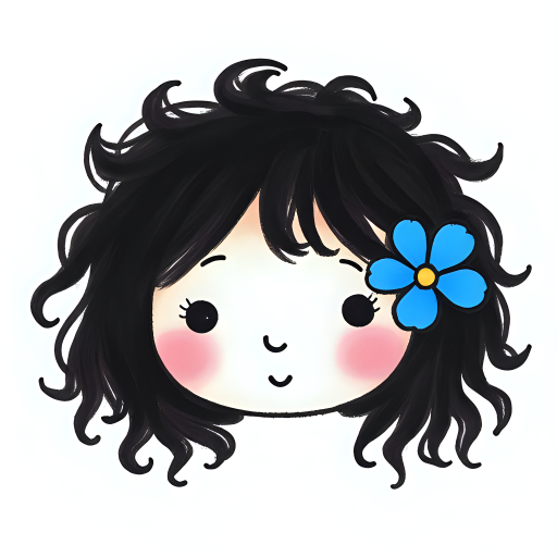 귀여운 만화 소녀