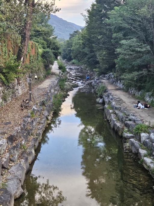 한국에 산 계곡