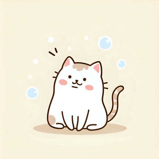 귀여운 만화 고양이