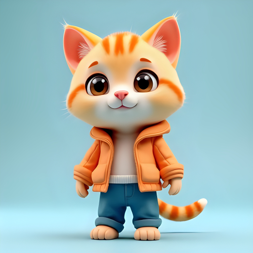 귀여운 만화 고양이