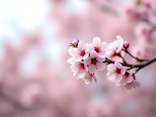 연약한 벚꽃