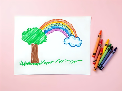 아이의 나무 그림