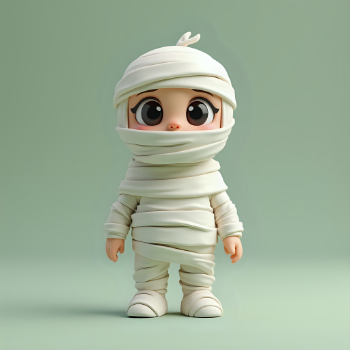 귀여운 꼬마 미이라