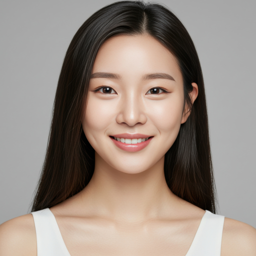 젊은 아시아 여성