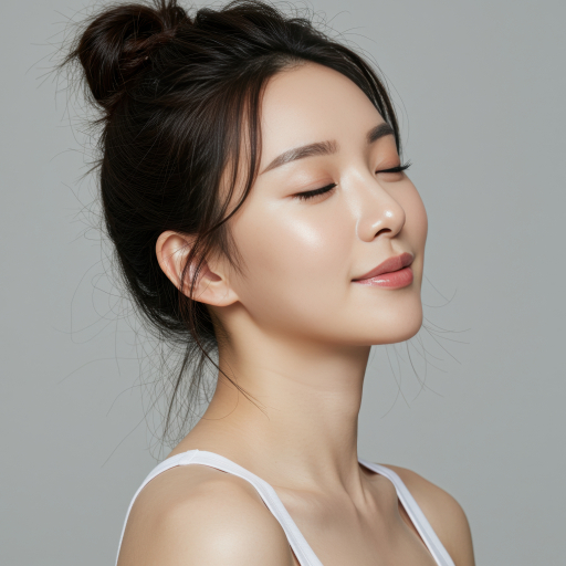 눈을 감은 여자