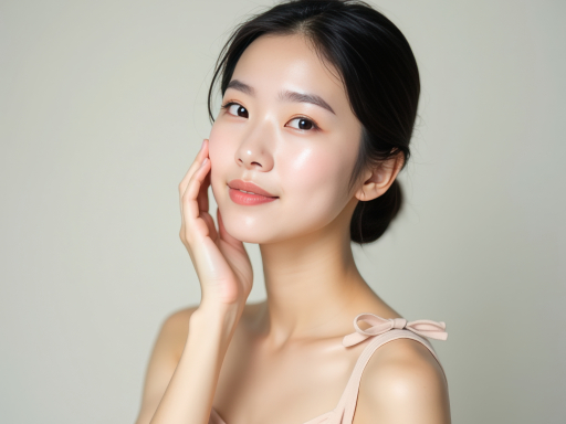 아름다운 젊은 여성