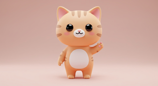 귀여운 만화 고양이
